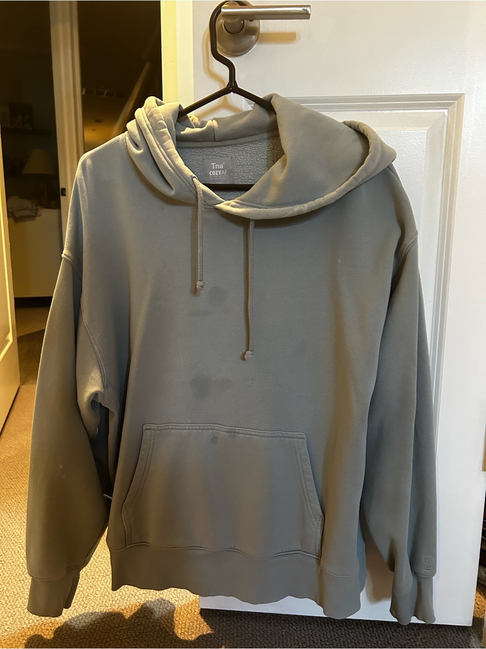 TNA Cozy Oversized Hoodie in Slate